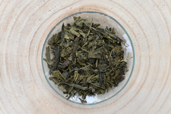 Losse groene thee met vanille aroma