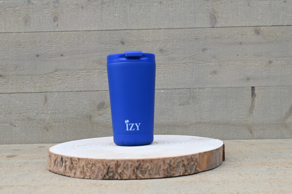 Thermosbeker Thermomok Mug blauw 350 Milliliter