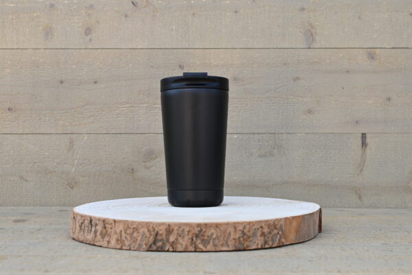 Thermosbeker Thermomok Mug zwart 350 Milliliter