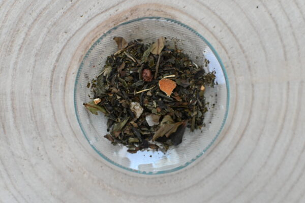 Lychee Peach losse thee witte thee Bij Xann